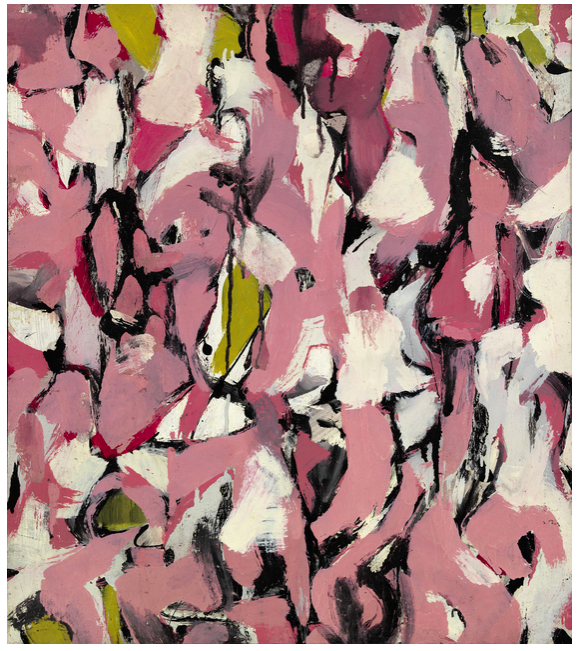 Elaine de Kooning Pink Abstraction Photo by Tim Nighwander/IMAGING4ART