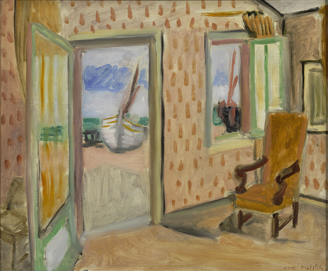 Matisse Interieur-porte ouverte