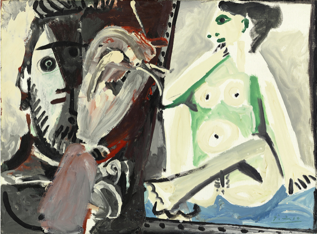 Picasso Le peintre et son modèle