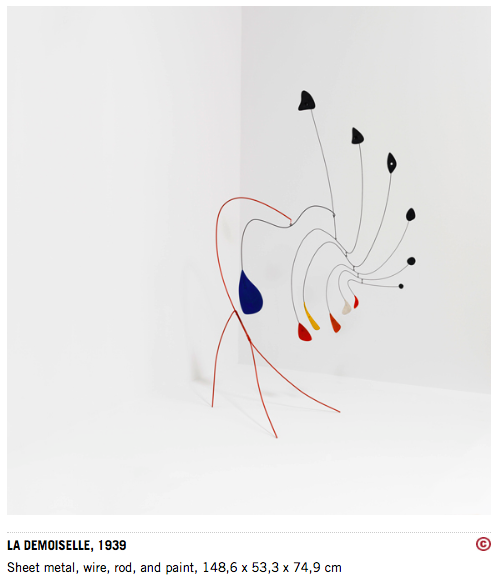 Calder and Fischei Weiss exhibition Fondation Beyeler