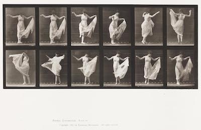 Eadweard Muybridge Dancing Fancy Plate 187