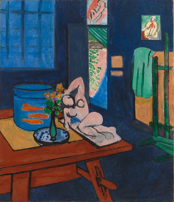Henri Matisse Studio with Goldfish