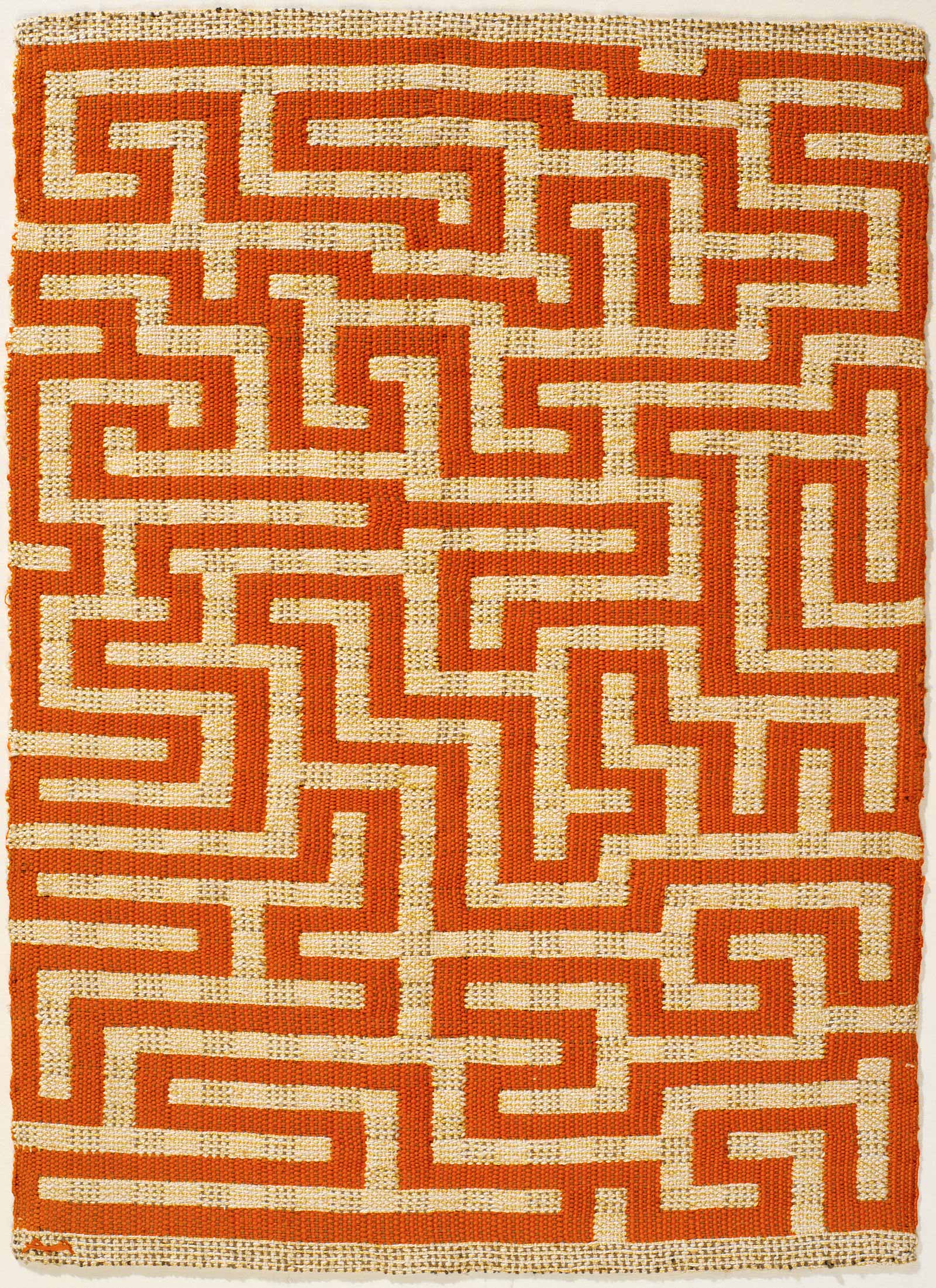 Anni Albers Red Meander