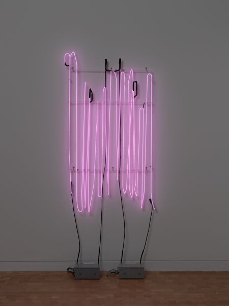Bruce Nauman, My Last Name Exaggerated Fourteen Times Vertically