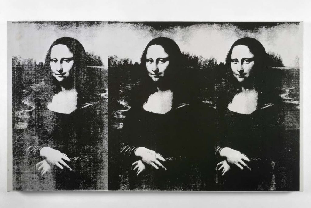 Andy Warhol Triple Mona Lisa