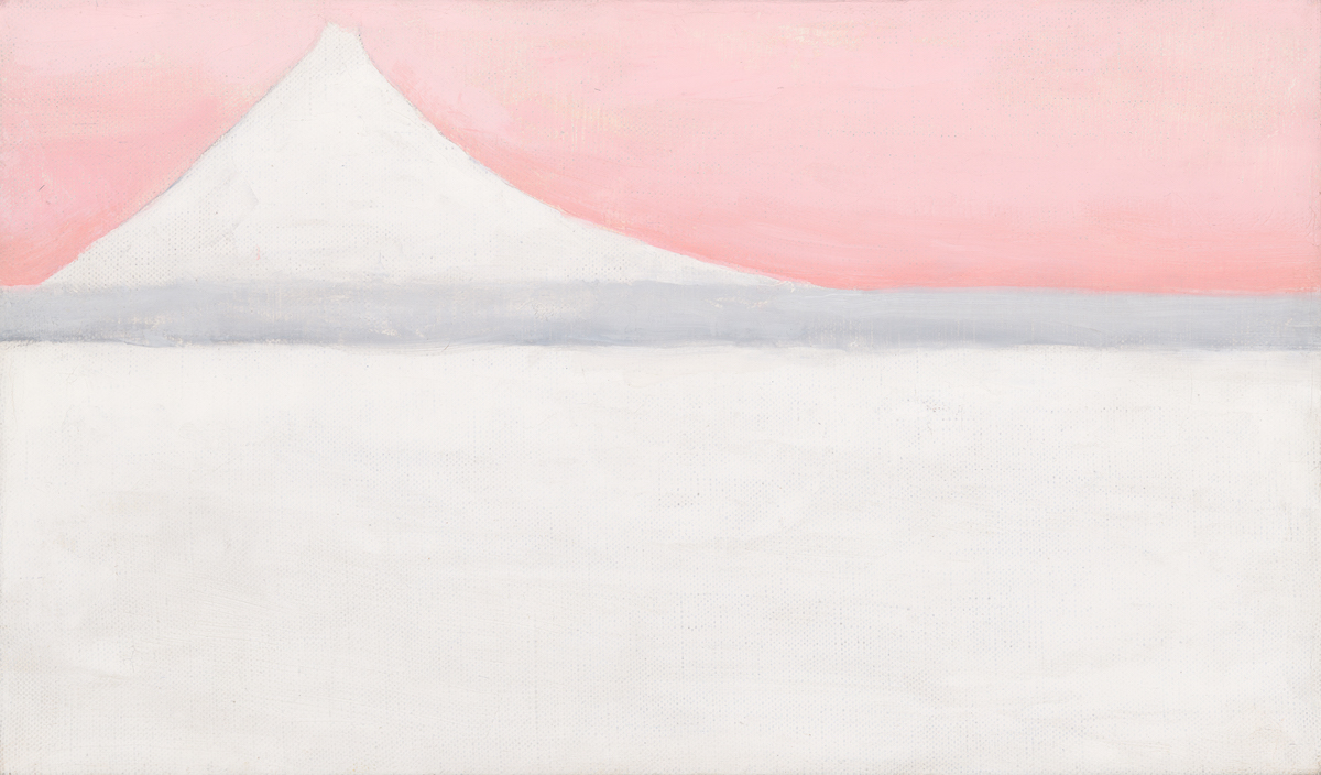 Georgia OKeeffe Untitled Mt Fuji